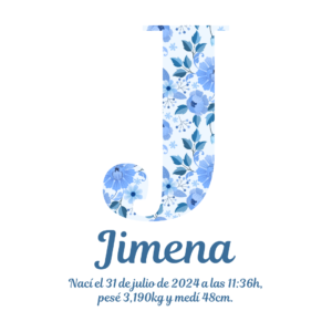 Inicial de flores #30