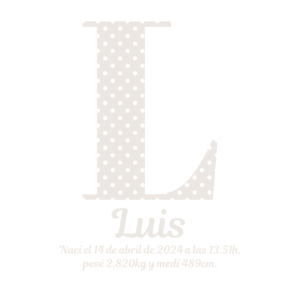 Inicial Lunares #4